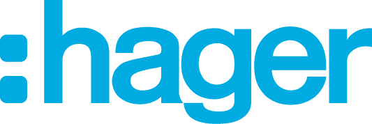 Logo Hager, fabricant de tableaux et matériel électrique partenaire