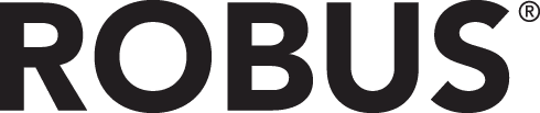 Logo Robus, fabricant d'éclairage partenaire de Le Breton Bâtiment